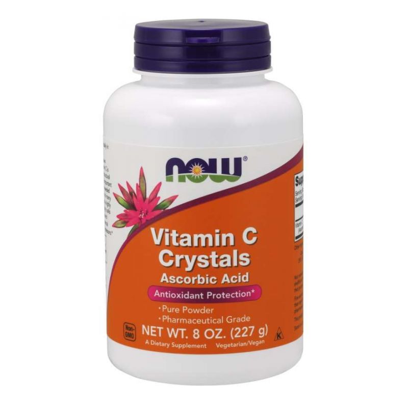 Vitamin C Crystals - Witamina C (227 g) NOW Foods