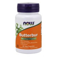 Butterbur - Lepiężnik Różowy 75 mg (60 kaps.) NOW Foods