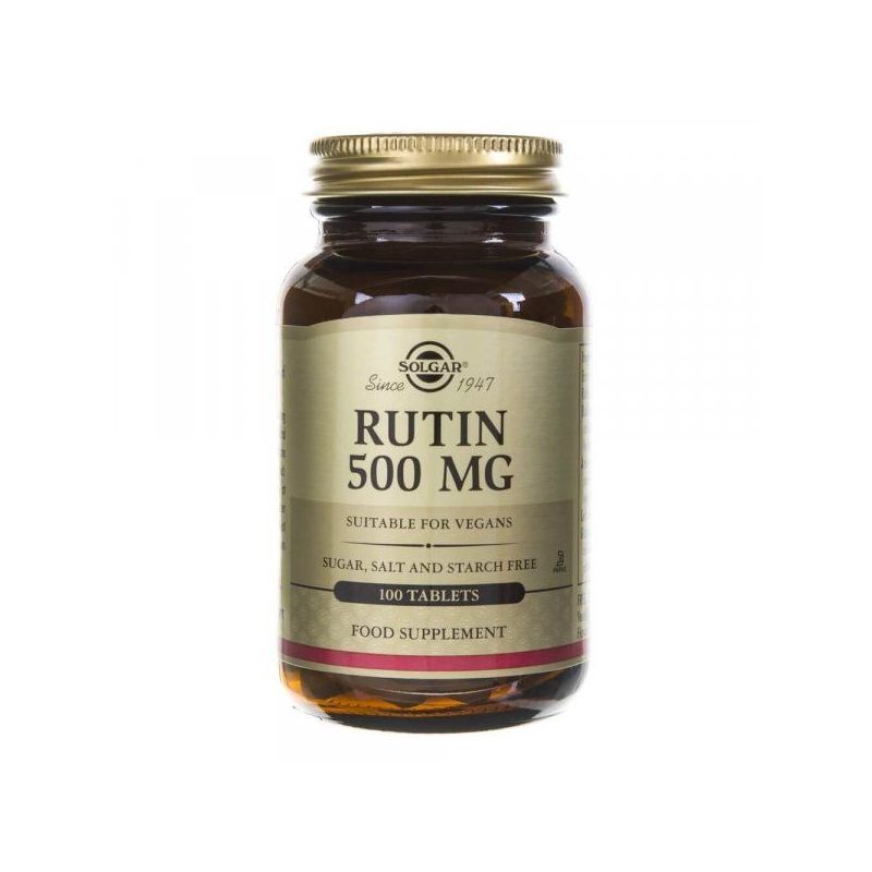 Rutin - Naturalna Rutyna 500 mg (100 tabl.) Solgar