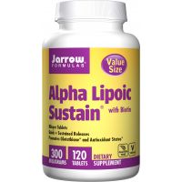 Alpha Lipoic Sustain - Kwas Alfa Liponowy 300 mg + Biotyna 330 mcg (120 tabl.) Jarrow Formulas