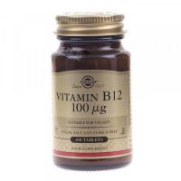 Vitamin B12 - Witamina B12 /cyjanokobalamina/ 100 mcg (100 tabl.) Solgar
