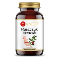 Ruszczyk Kolczasty - ekstrakt standaryzowany na 5% ruskogeniny (90 kaps.) Yango