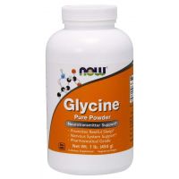 Glycine Pure Powder - Glicyna (454 g) NOW Foods