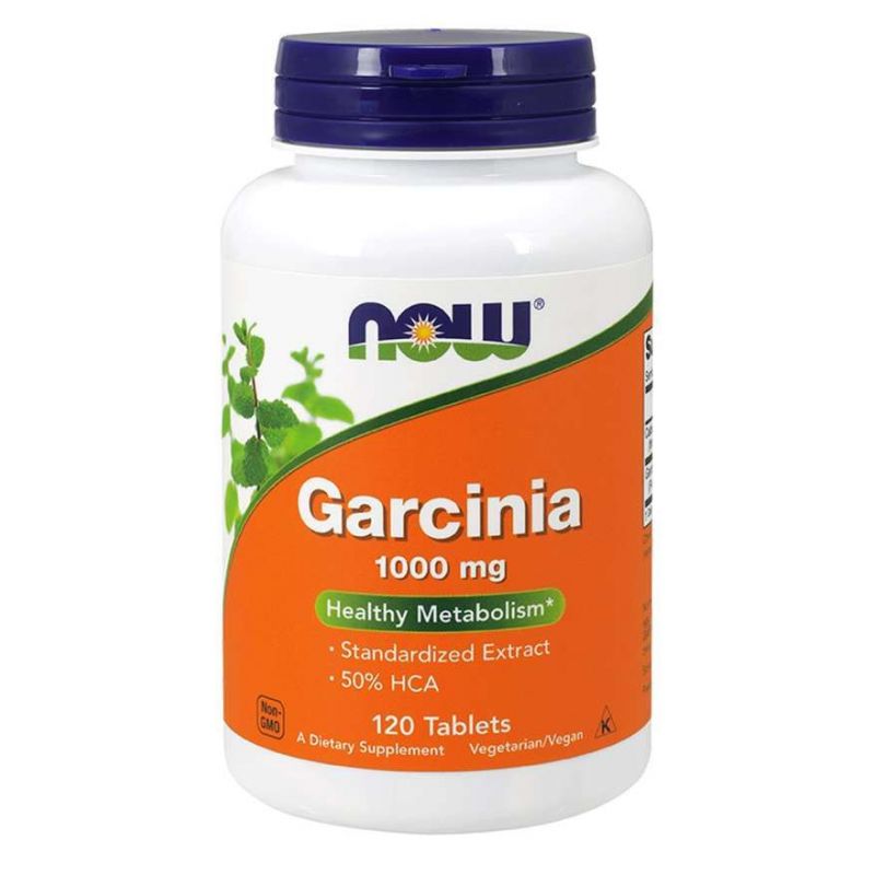 Garcinia - Garcinia Cambogia 50% HCA 1000 mg (120 tabl.) NOW Foods