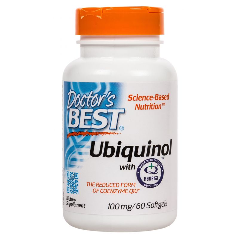 Ubichinol Kaneka - Koenzym Q10 100 mg (60 kaps.) Doctor's Best