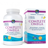 Complete Omega - Omega 3 + GLA o smaku cytrynowym (180 kaps.) Nordic Naturals