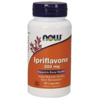 Ipriflavone - Ipriflawon 300 mg (90 kaps.) NOW Foods