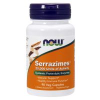 Serrazimes - Enzym Serrapeptaza 20 000 SPU (90 kaps.) NOW Foods