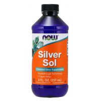 Silver Sol - Srebro Koloidalne 10 ppm (237 ml) NOW Foods