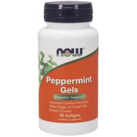 Peppermint Gels - Olej z Mięty Pieprzowej (90 kaps.) NOW Foods