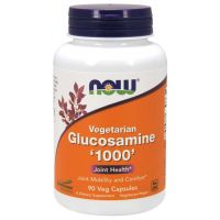 Vegetarian Glucosamine 1000 HCL GreenGrown - Wegańska glukozamina (90 kaps.) NOW Foods