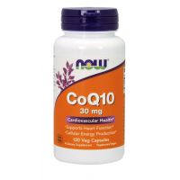 Koenzym Q10 30 mg (120 kaps.) NOW Foods