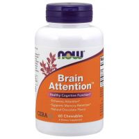 Brain Attention (60 tabl.) NOW Foods