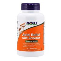 Acid Relief with Enzymes (60 tabl.) NOW Foods