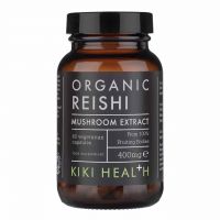 Grzyb Reishi ekstrakt 400 mg - Reishi Mushroom Extract (60 kaps.) Kiki Health