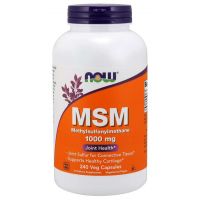 MSM - Siarka MSM /metylosulfonylometan/ 1000 mg (240 kaps.) NOW Foods