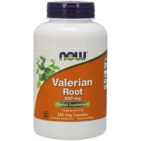 Valerian Root (Waleriana) - Kozłek Lekarski 500 mg (250 kaps.) NOW Foods