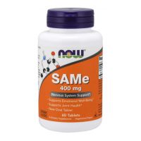 SAMe - S-Adenozylo L-Metionina 400 mg (60 tabl.) NOW Foods