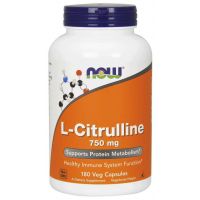 L-Citrulline - L-Cytrulina 750 mg (180 kaps.) NOW Foods