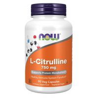 L-Citrulline - L-Cytrulina 750 mg (90 kaps.) NOW Foods