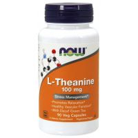 L-Teanina 100 mg (90 kaps.) NOW Foods
