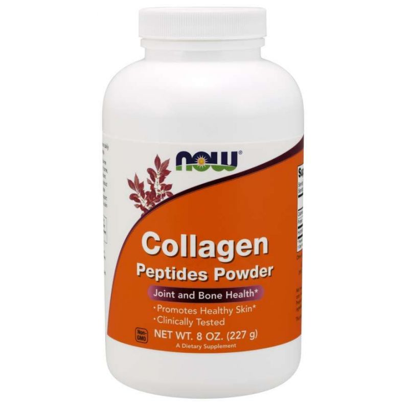 Collagen Peptides - Peptydy Kolagenowe typu I i III (227 g) NOW Foods