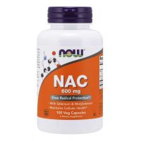 NAC - N-Acetylo-L-Cysteina 600 mg (100 kaps.) NOW Foods