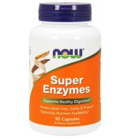 Super Enzymes - Enzymy trawienne (90 kaps.) Now Foods