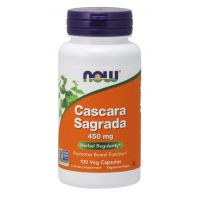 Cascara Sagrada 450 mg (100 kaps.) NOW Foods