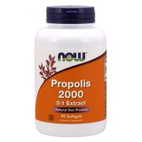 Propolis 2000 - ekstrakt 5:1 (90 kaps.) NOW Foods