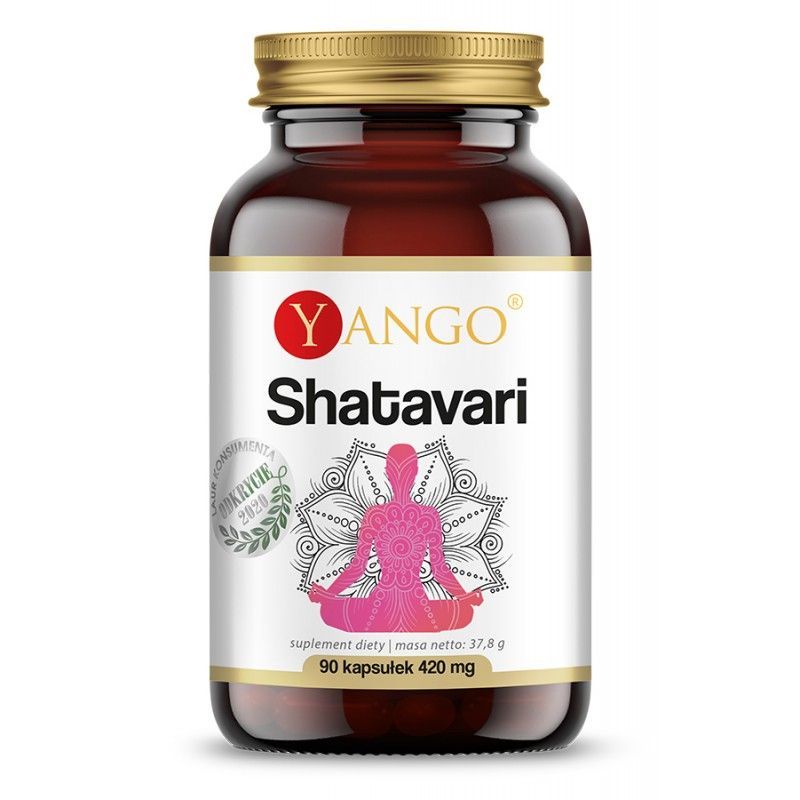 Shatavari - ekstrakt 10:1 (90 kaps.) Yango