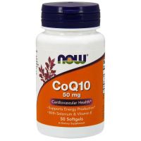 Koenzym Q10 50 mg (50 kaps.) NOW Foods