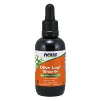 Olive Leaf Glycerite - Liść Oliwny (59 ml) NOW Foods