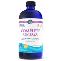 Complete Omega - Omega 3 + GLA o smaku cytrynowym (473 ml) Nordic Naturals