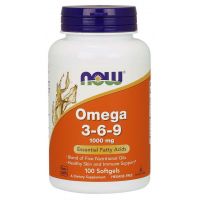 Omega 3-6-9 1000 mg (100 kaps.) NOW Foods