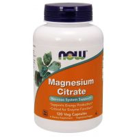 Magnesium Citrate - Cytrynian Magnezu (120 kaps.) NOW Foods