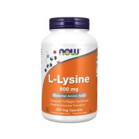 L-Lysine - L-Lizyna 500 mg (250 kaps.) NOW Foods