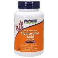 Hyaluronic Acid - Kwas Hialuronowy 100 mg (120 kaps.) NOW Foods