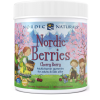 Nordic Berries - Witaminy i Minerały dla Dzieci i Dorosłych (120 żelków) Nordic Naturals
