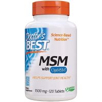 MSM with OptiMSM - Siarka MSM /metylosulfonylometan/ 1500 mg (120 tabl.) Doctor's Best