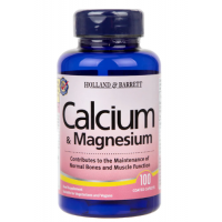 Calcium & Magnesium - Wapń i Magnez (100 tabl.) Holland & Barrett
