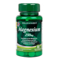 Magnesium - Magnez 250 mg (100 tabl.) Holland & Barrett