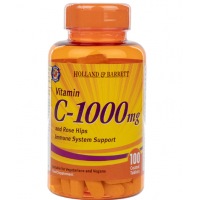 Witamina C 1000 mg z bioflawonoidami i dziką różą (100 tabl.) Holland & Barrett