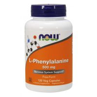 L-Phenylalanine - L-Fenyloalanina 500 mg (120 kaps.) NOW Foods