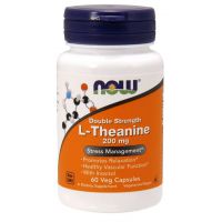 L-Teanina 200 mg (60 kaps.) NOW Foods