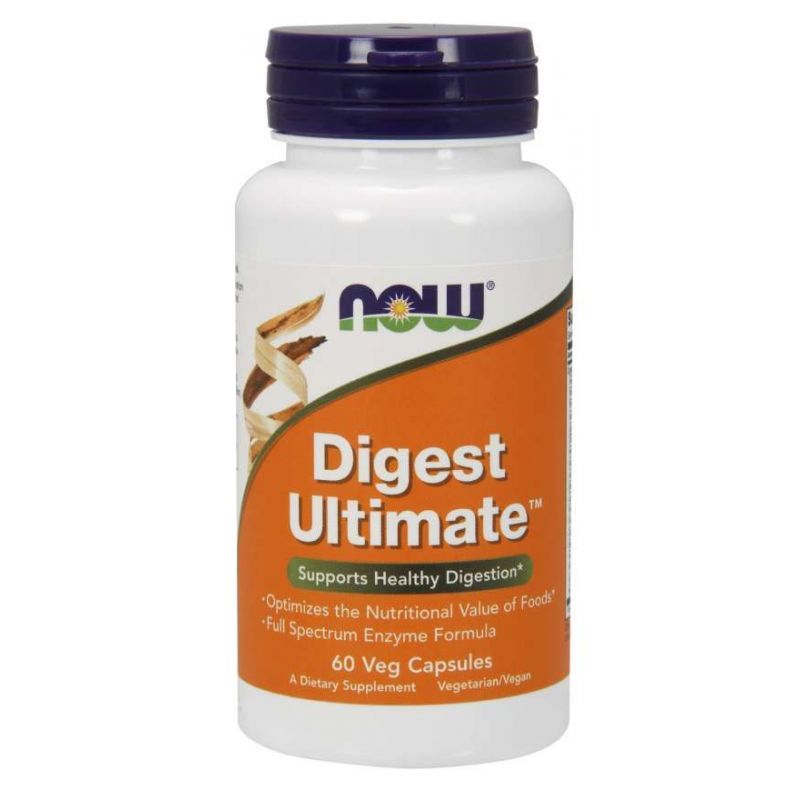 Digest Ultimate - Enzymy Trawienne (60 kaps.) NOW Foods