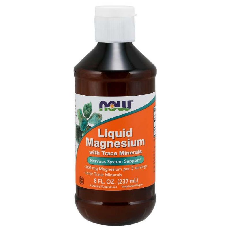 Magnesium Liquid - Magnez (237 ml) NOW Foods