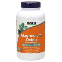 Magnez Magnesium Oxide /tlenek magnezu/ (227 g) NOW Foods