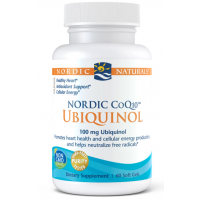 CoQ10 Ubiquinol - Koenzym Q10 100 mg (60 kaps.) Nordic Naturals