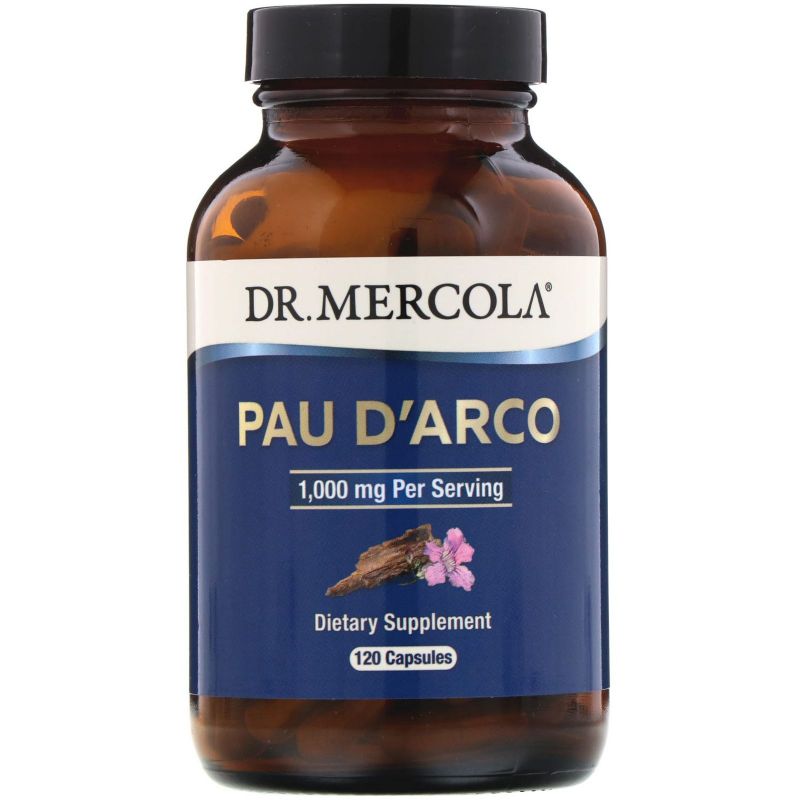 Pau D'Arco 500 mg (120 kaps.) Dr Mercola
